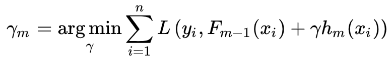 loss function of gradient boosting