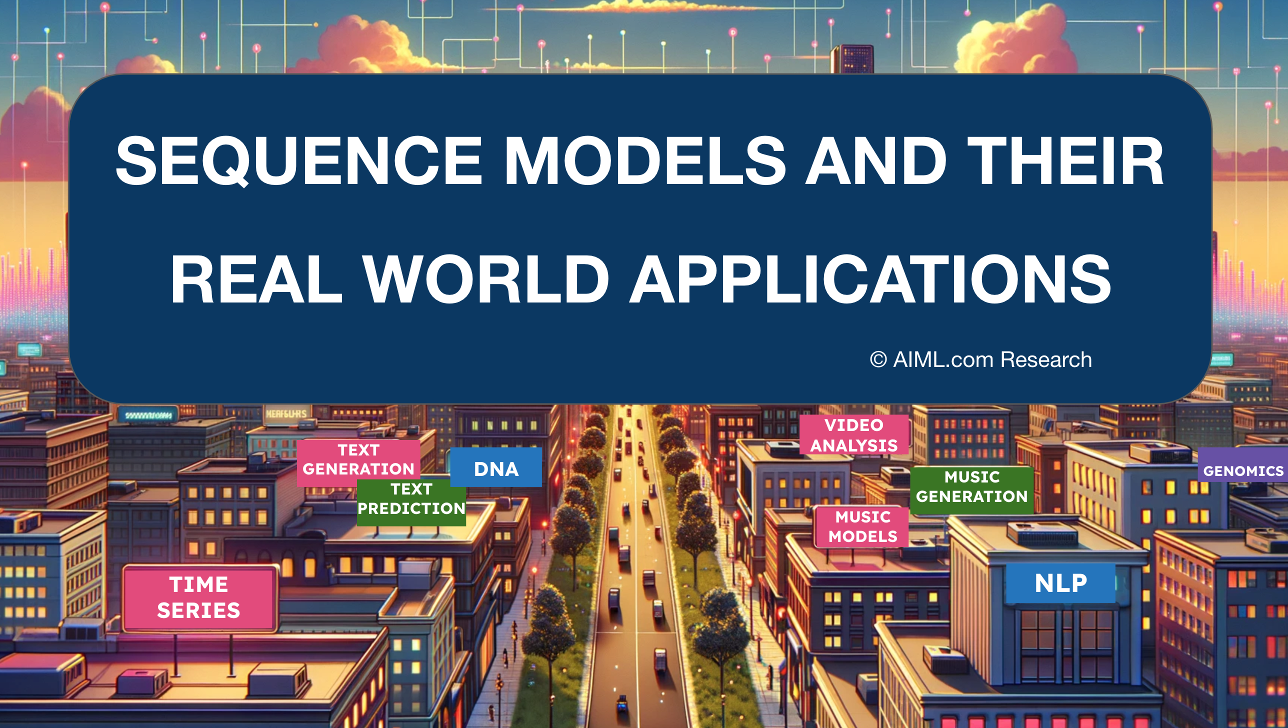 SEQUENCE MODELS AND THEIR REAL WORLD APPLICATION